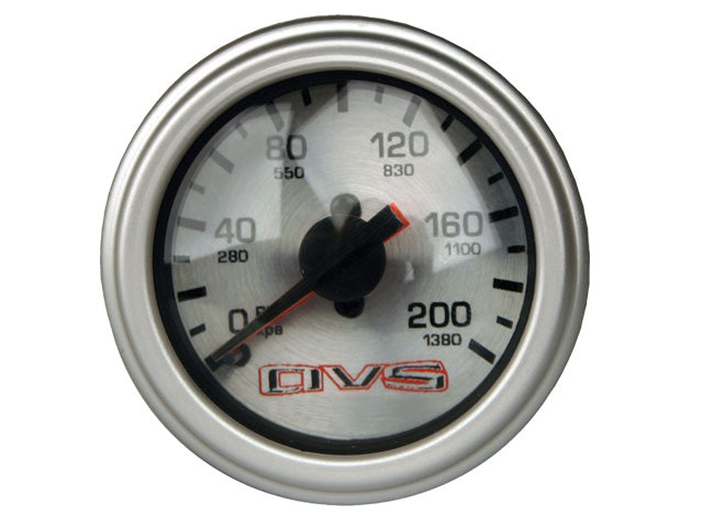 AVS 200 PSI DUAL NEEDLE AIR GAUGE