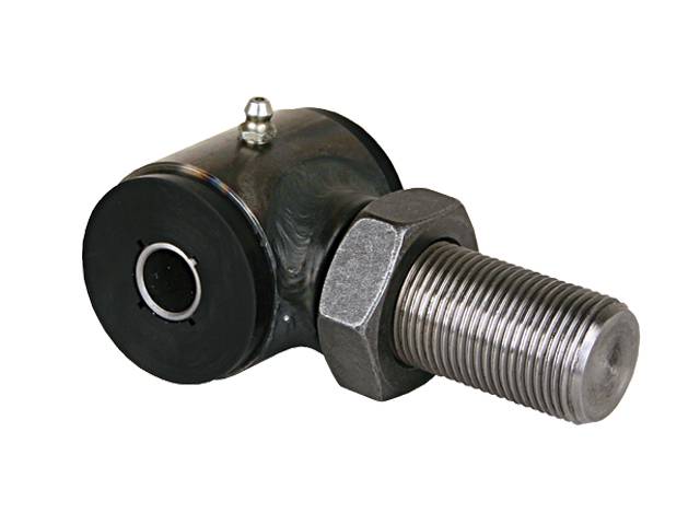 Adjustable 4-Link Bar End w/ 1.125" - 12 Stud and Zerk Fitting (1 1/8 - 12)