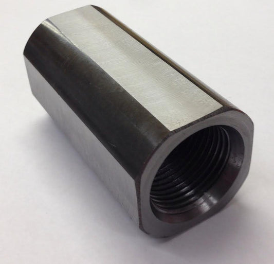 1 1/4 - 12 Threaded 4-Link Bung For 2" Square Tube