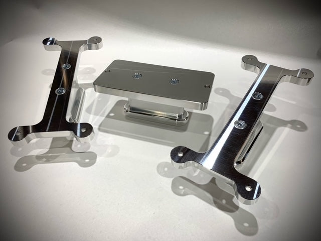 Billet Manifold Base w/ Billet Compressor Mounts