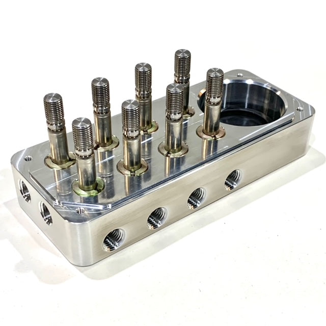 Billet Replacement Manifold for Accuair VU4 (Side Port)