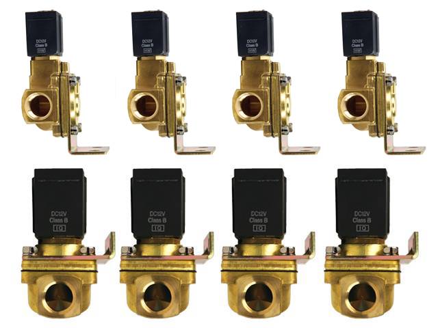 1/2" and 3/8" SMC Valve 8 Pack